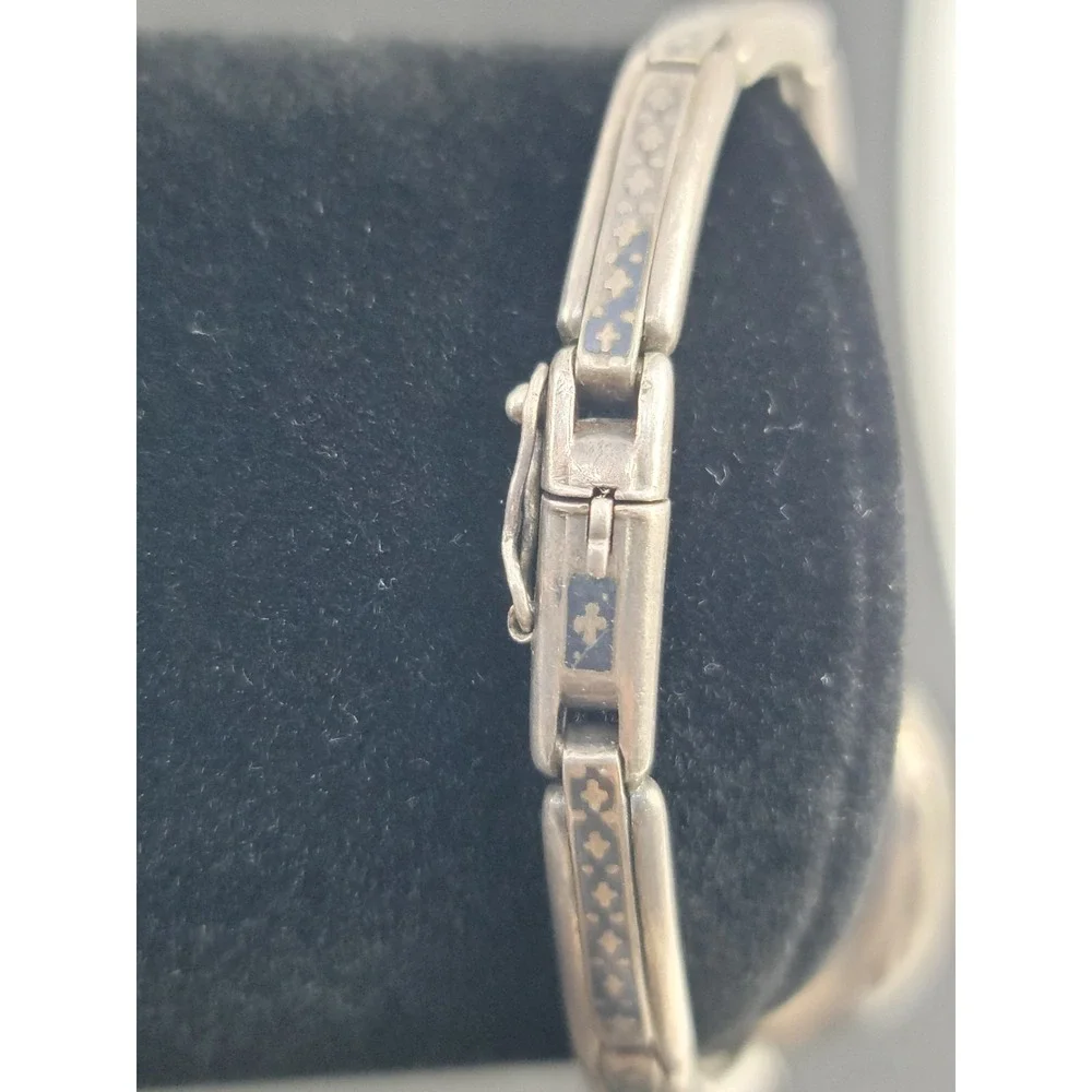 Vintage Lady Racine .935 Hallmarked Silver Womens 7j Gallet Watch Working - Picture 5 of 9